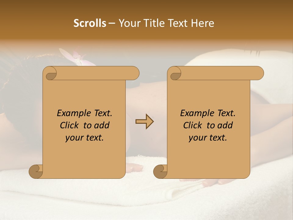 Beautiful Hot Palm PowerPoint Template