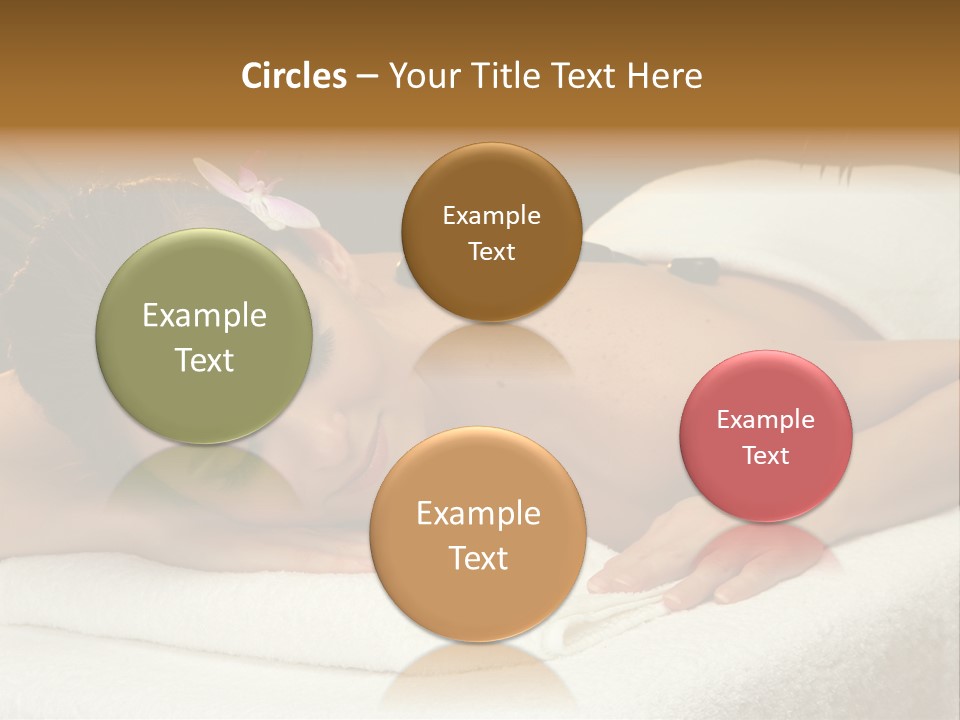 Beautiful Hot Palm PowerPoint Template