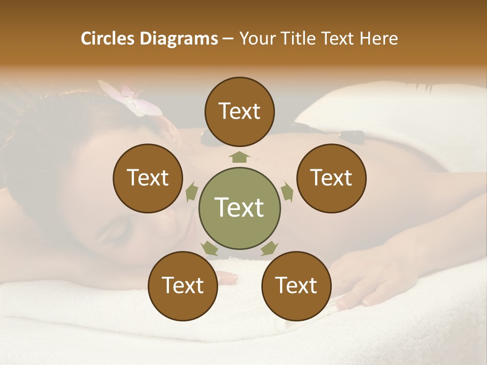 Beautiful Hot Palm PowerPoint Template