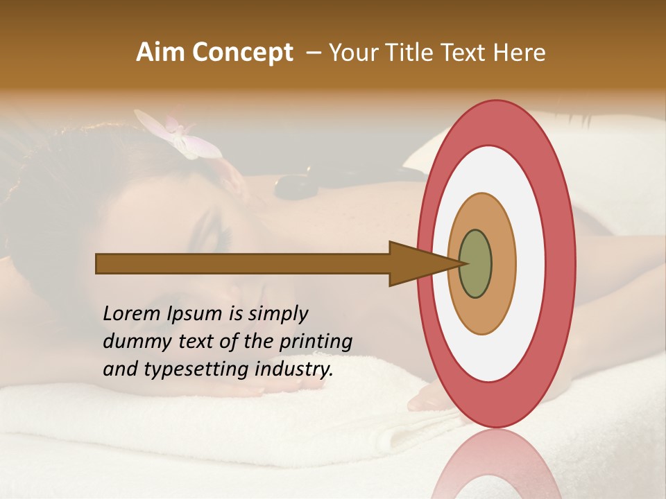 Beautiful Hot Palm PowerPoint Template