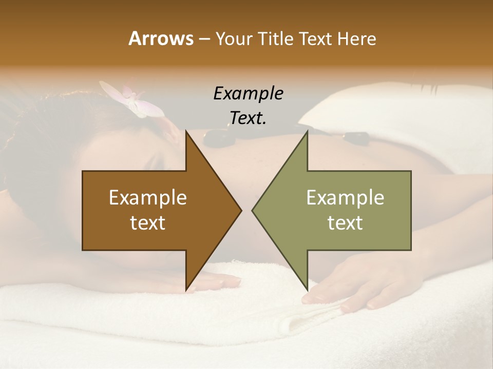 Beautiful Hot Palm PowerPoint Template