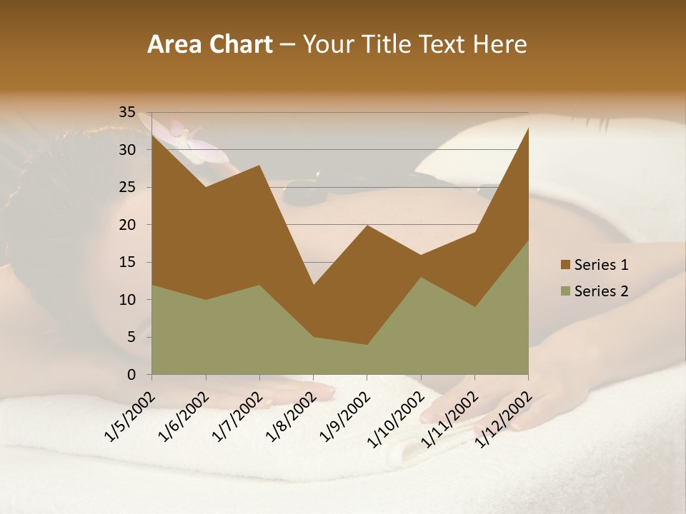 Beautiful Hot Palm PowerPoint Template