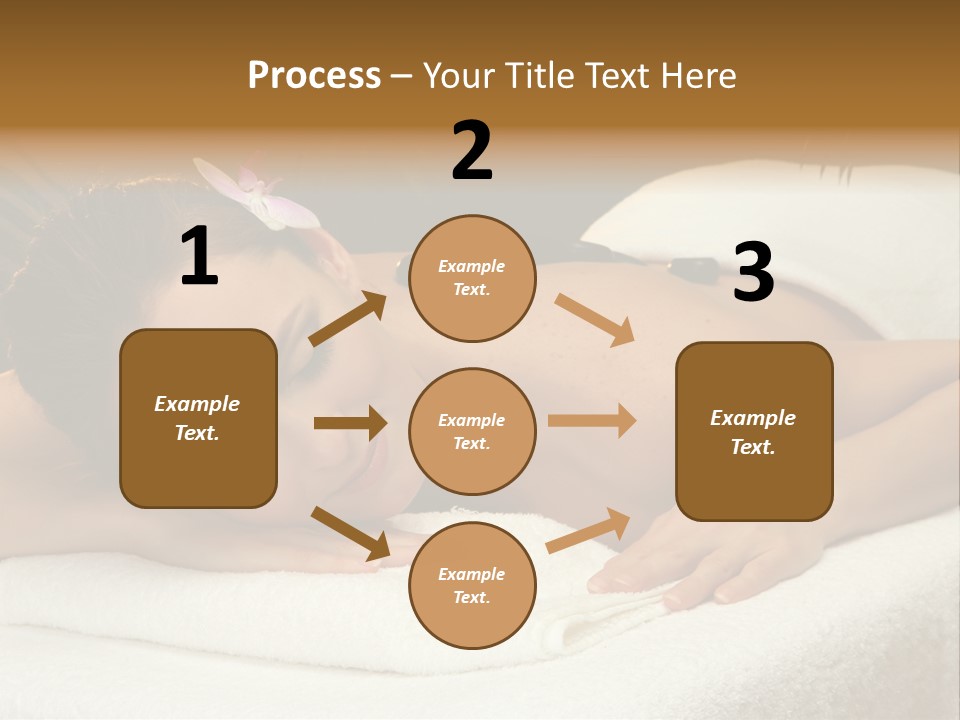 Beautiful Hot Palm PowerPoint Template