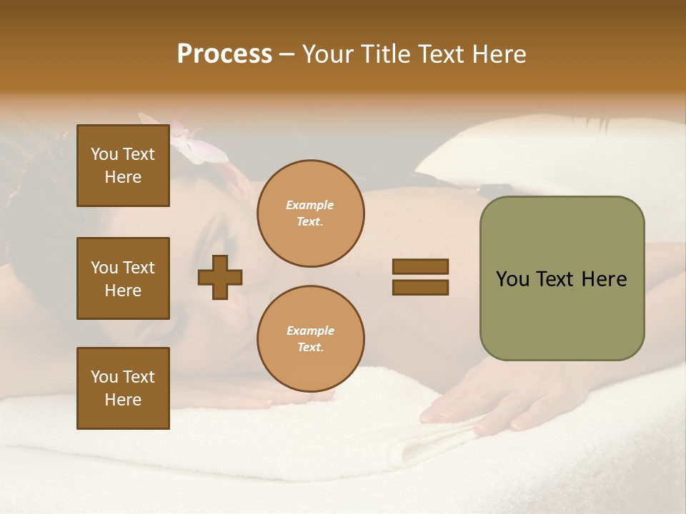 Beautiful Hot Palm PowerPoint Template