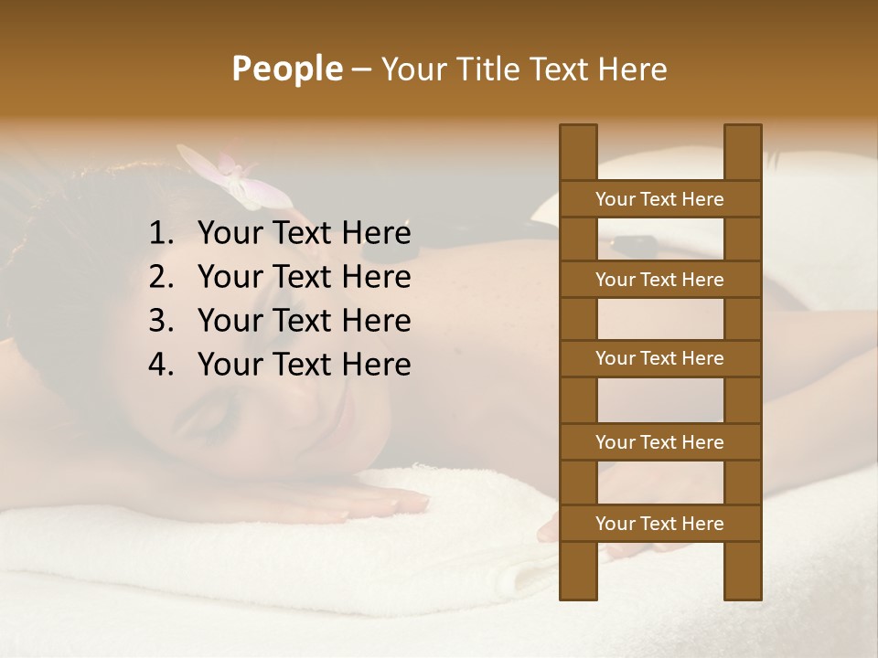 Beautiful Hot Palm PowerPoint Template