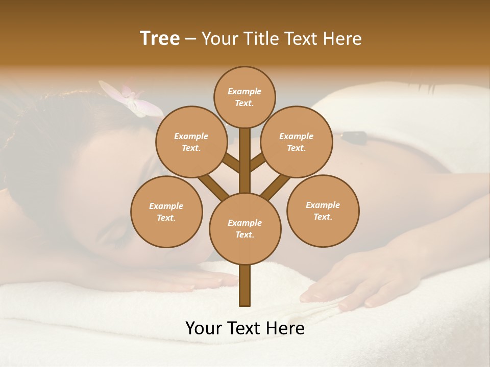 Beautiful Hot Palm PowerPoint Template