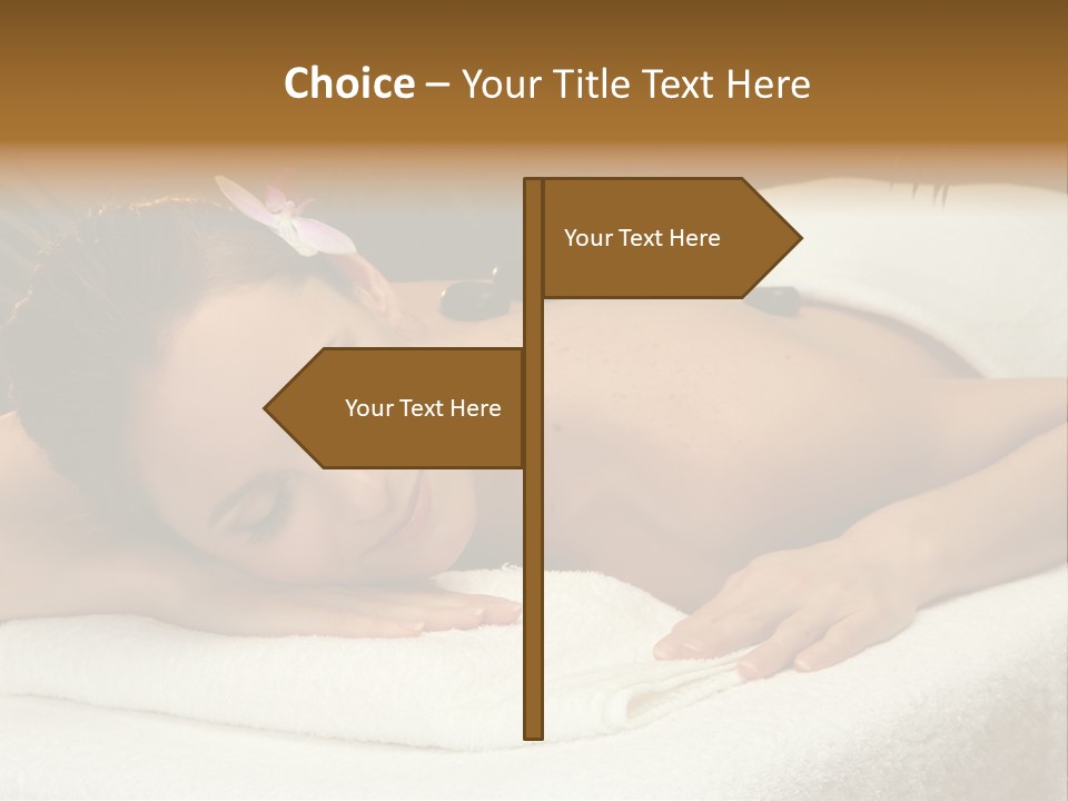 Beautiful Hot Palm PowerPoint Template