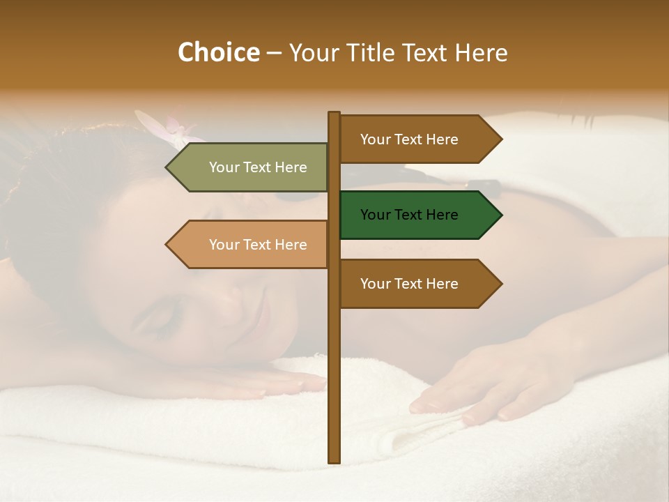 Beautiful Hot Palm PowerPoint Template