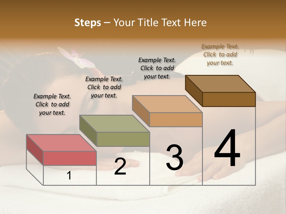 Beautiful Hot Palm PowerPoint Template