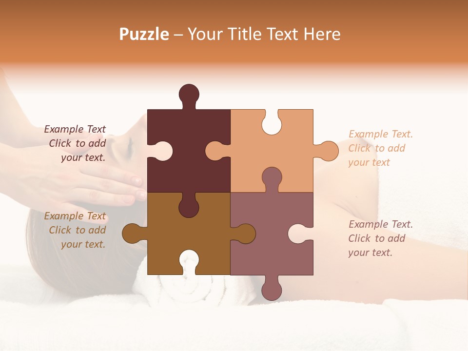 Treatment Massage Skin PowerPoint Template