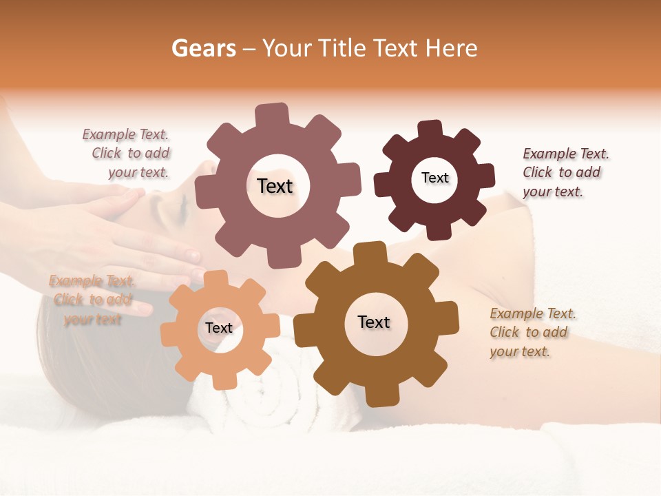 Treatment Massage Skin PowerPoint Template