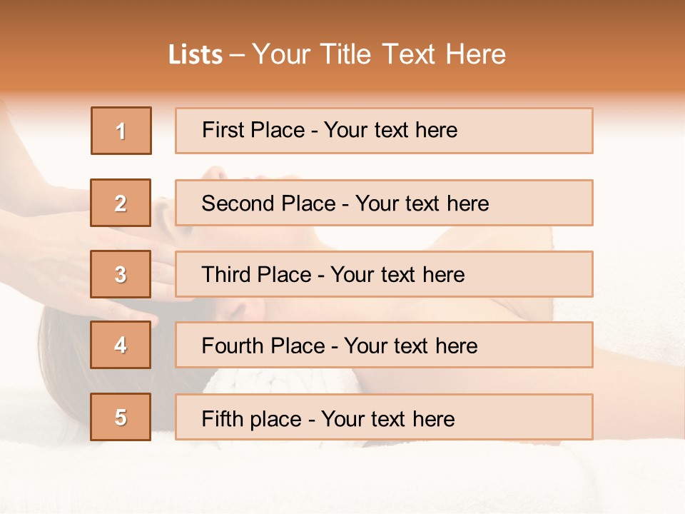 Treatment Massage Skin PowerPoint Template