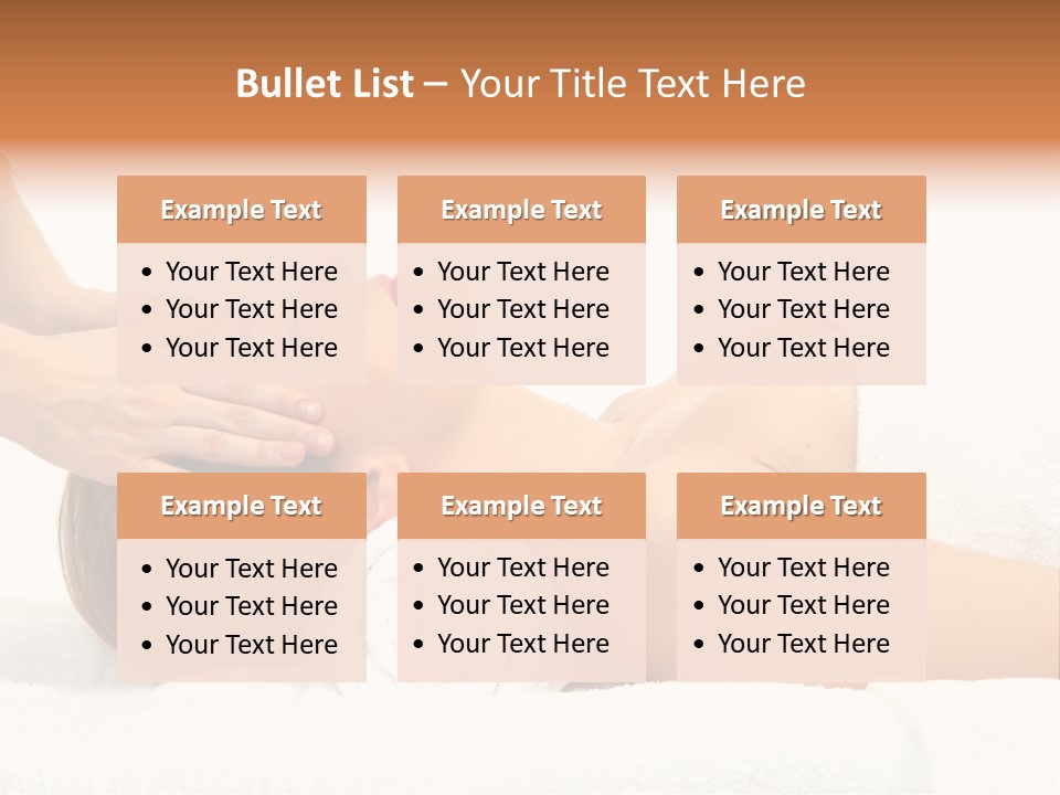 Treatment Massage Skin PowerPoint Template