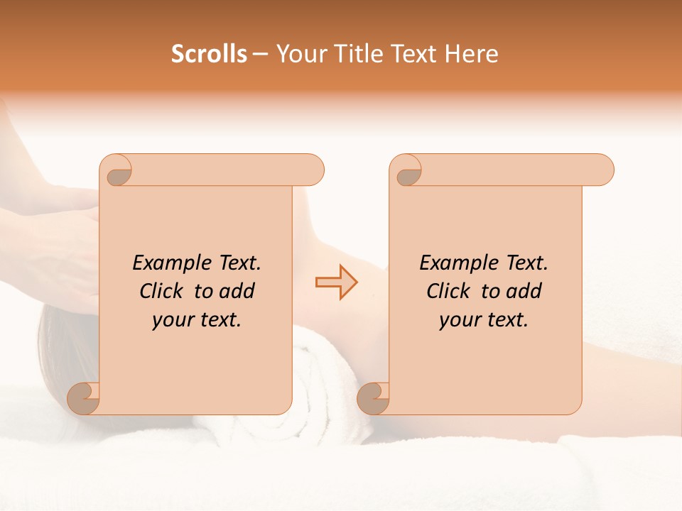 Treatment Massage Skin PowerPoint Template