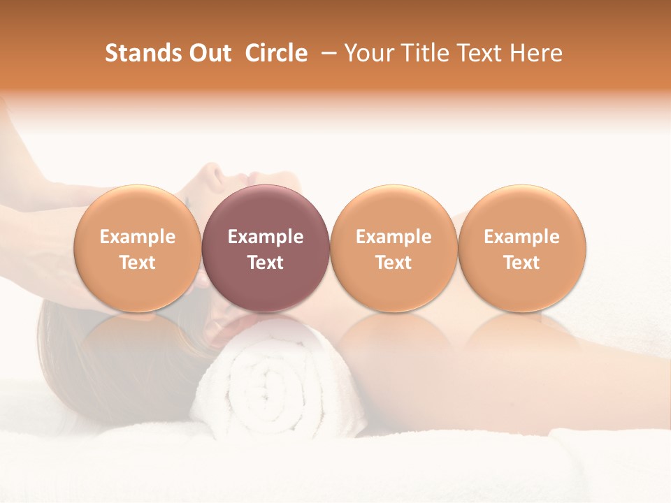 Treatment Massage Skin PowerPoint Template