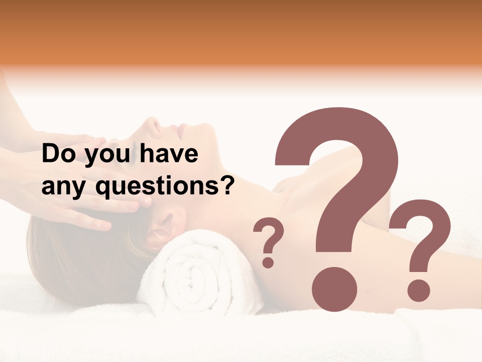 Treatment Massage Skin PowerPoint Template