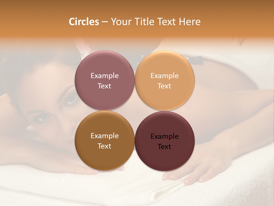 Beautiful Wellness Spa PowerPoint Template