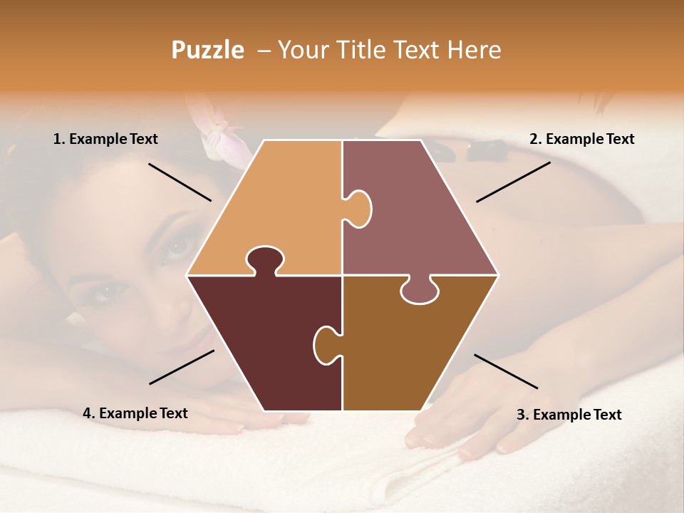 Beautiful Wellness Spa PowerPoint Template