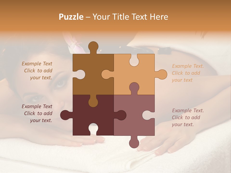 Beautiful Wellness Spa PowerPoint Template