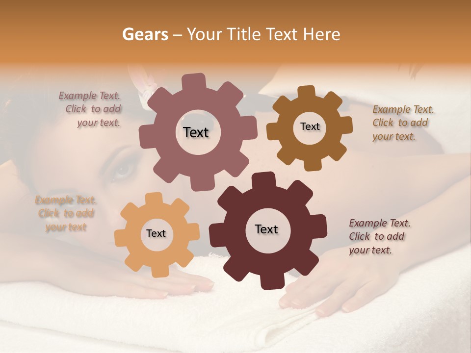 Beautiful Wellness Spa PowerPoint Template