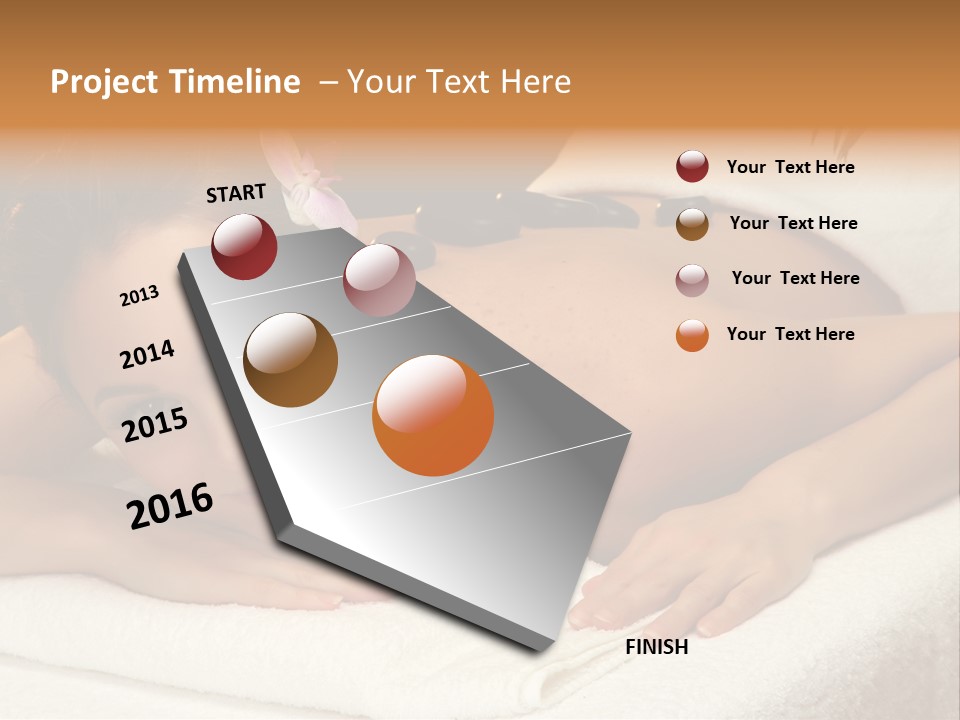 Beautiful Wellness Spa PowerPoint Template