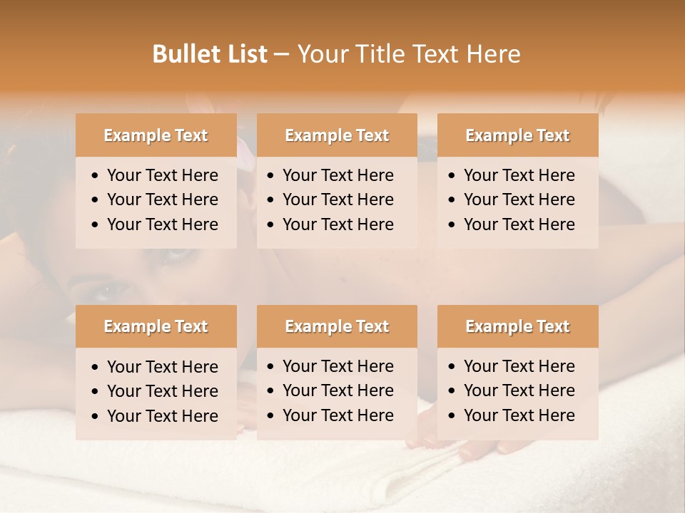 Beautiful Wellness Spa PowerPoint Template