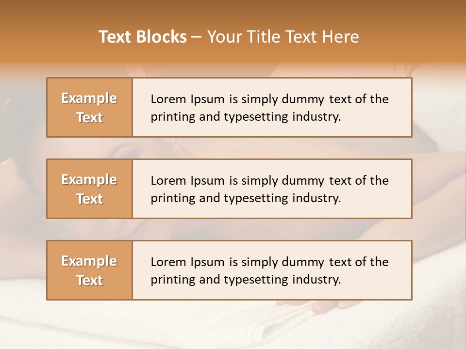 Beautiful Wellness Spa PowerPoint Template