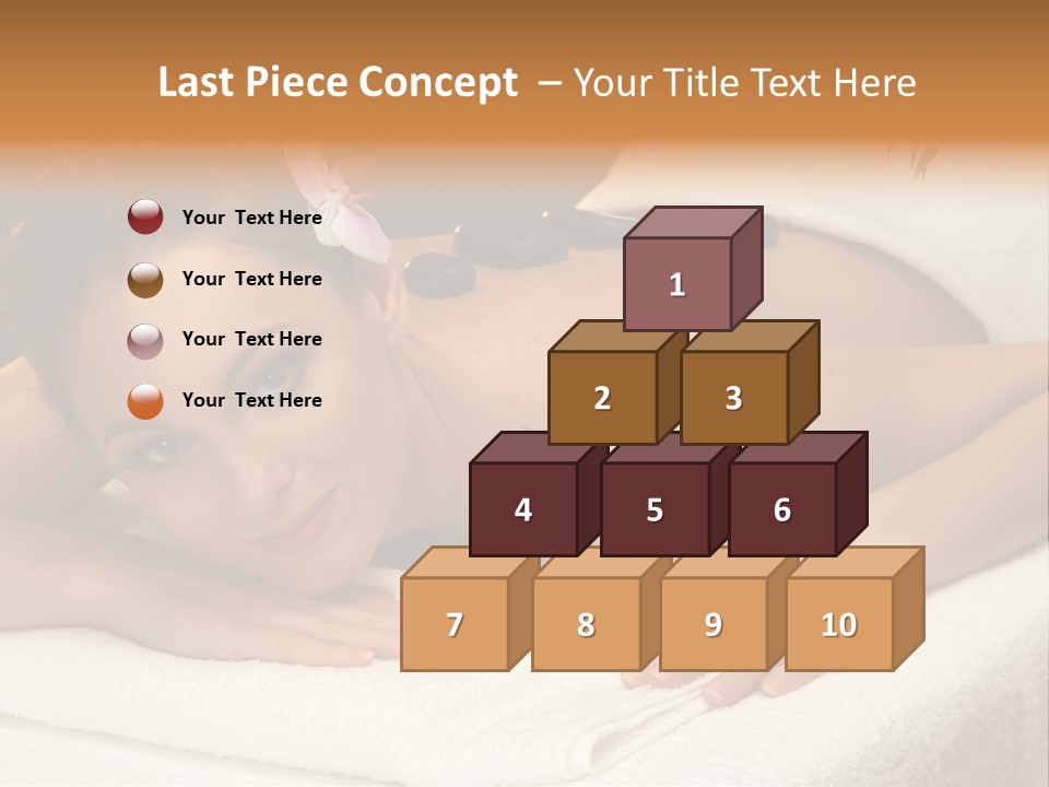 Beautiful Wellness Spa PowerPoint Template