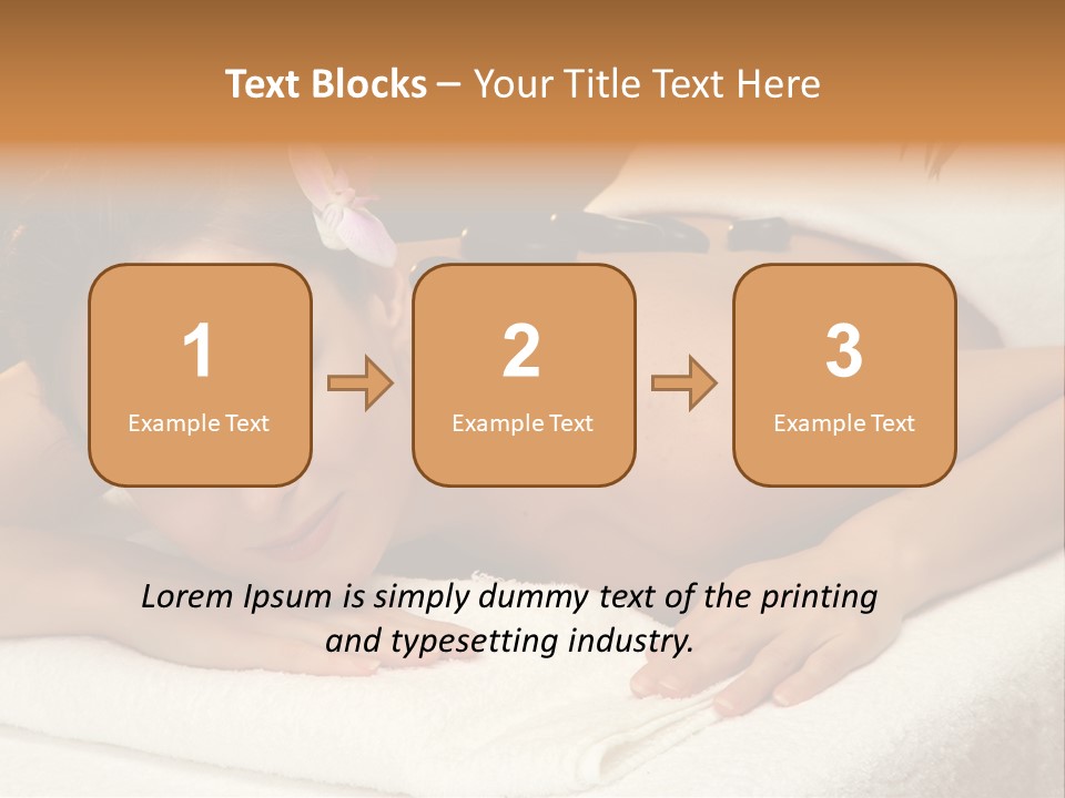 Beautiful Wellness Spa PowerPoint Template