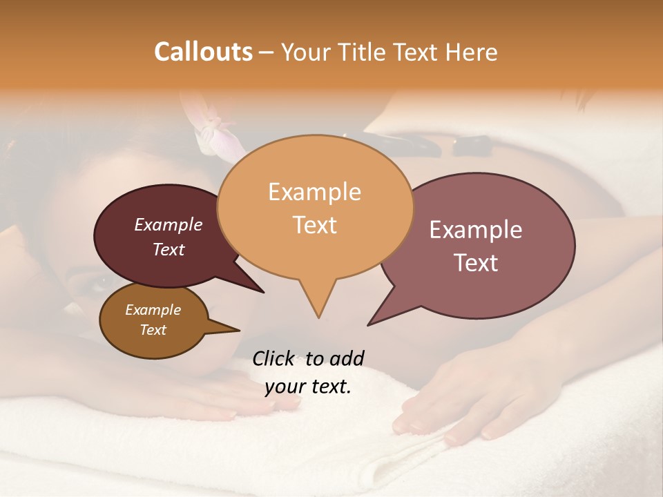 Beautiful Wellness Spa PowerPoint Template