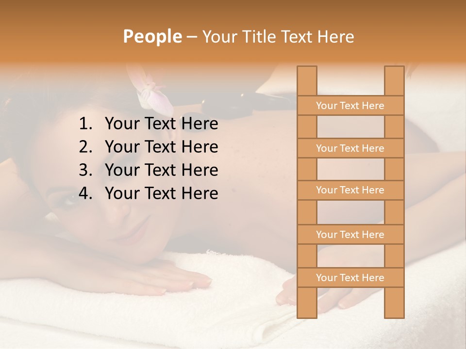 Beautiful Wellness Spa PowerPoint Template