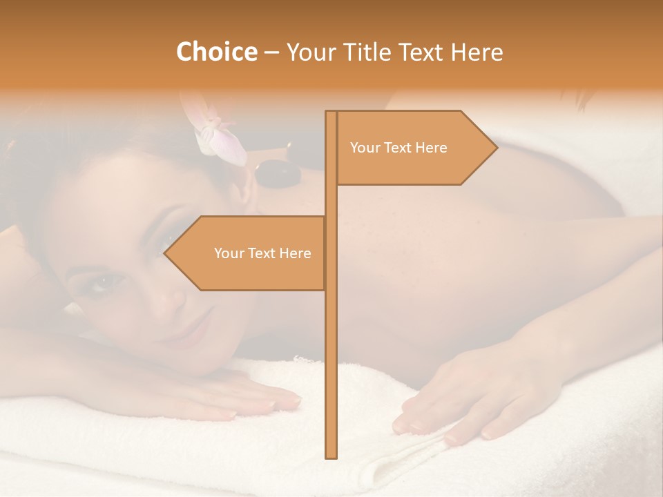 Beautiful Wellness Spa PowerPoint Template