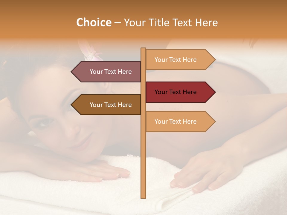 Beautiful Wellness Spa PowerPoint Template