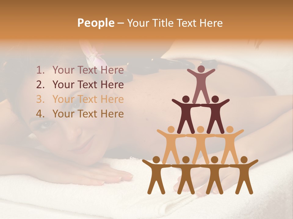 Beautiful Wellness Spa PowerPoint Template