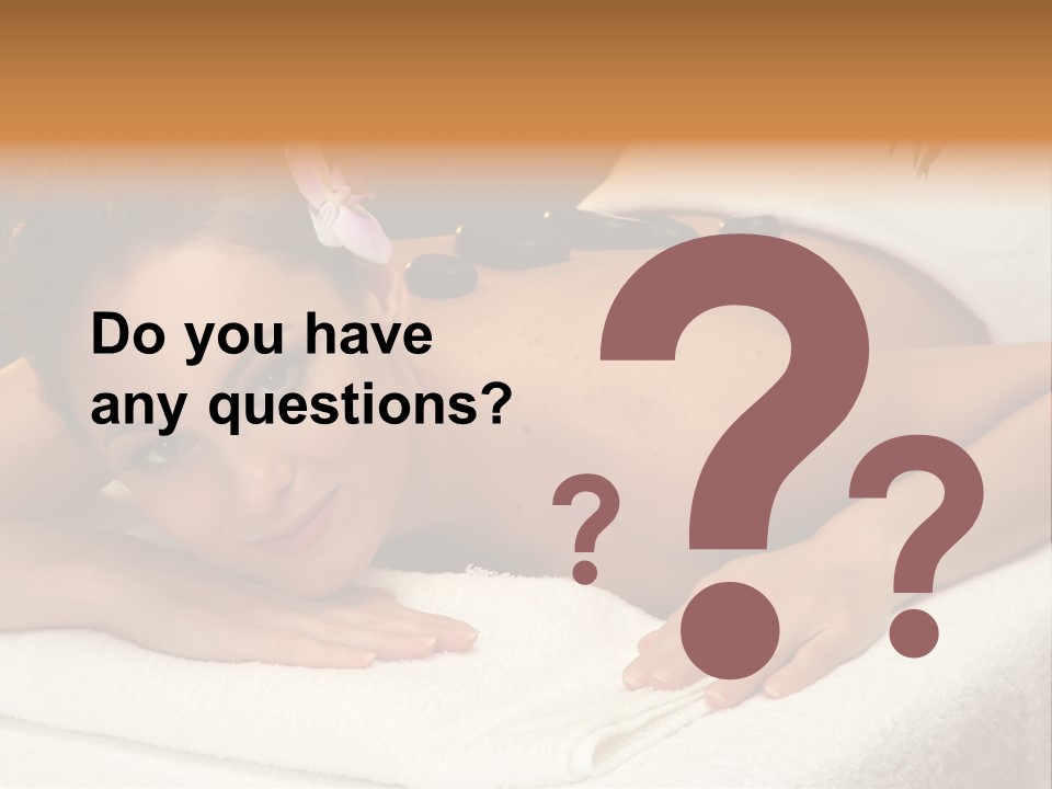 Beautiful Wellness Spa PowerPoint Template