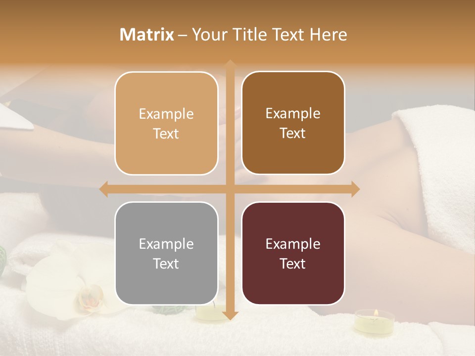 Beauty Body Lifestyle PowerPoint Template