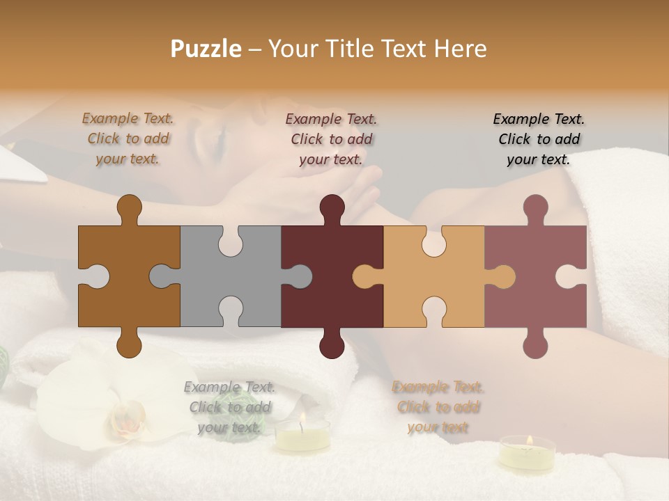 Beauty Body Lifestyle PowerPoint Template