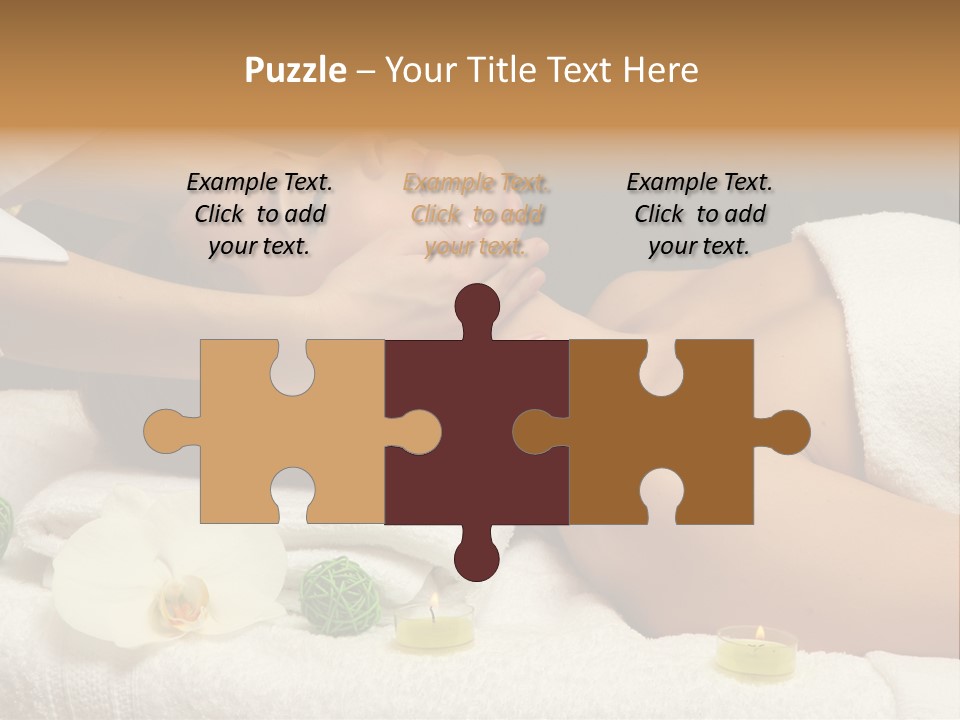 Beauty Body Lifestyle PowerPoint Template