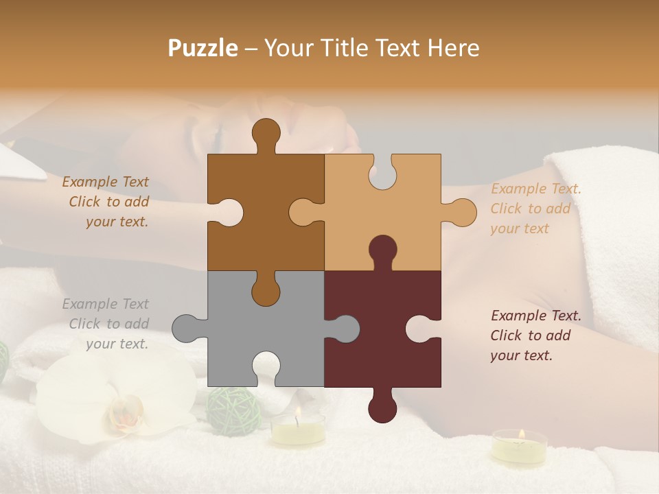 Beauty Body Lifestyle PowerPoint Template