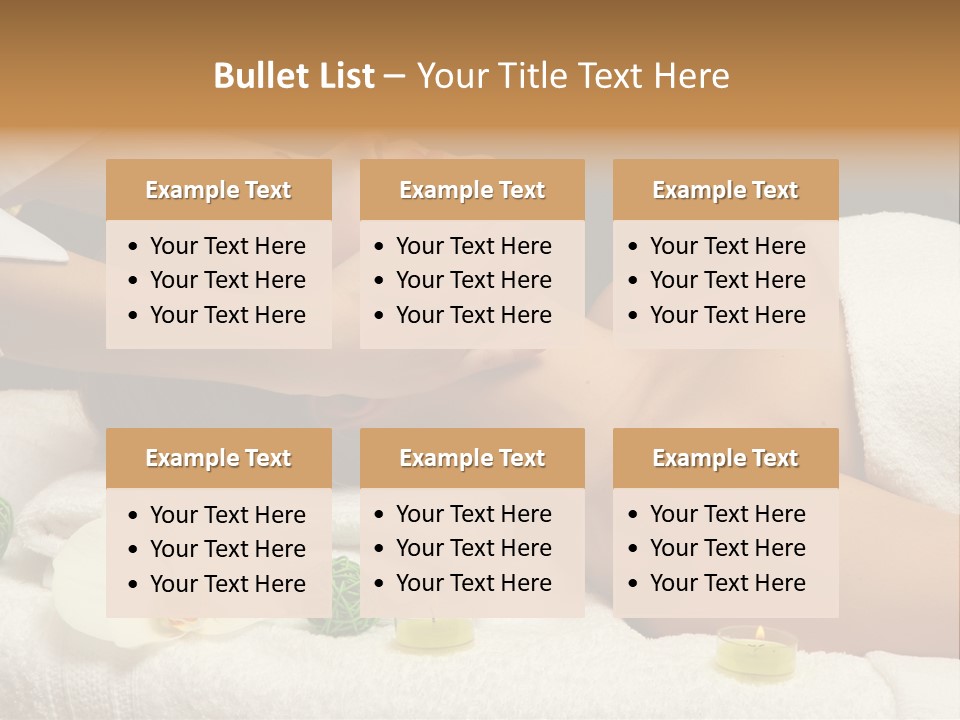 Beauty Body Lifestyle PowerPoint Template