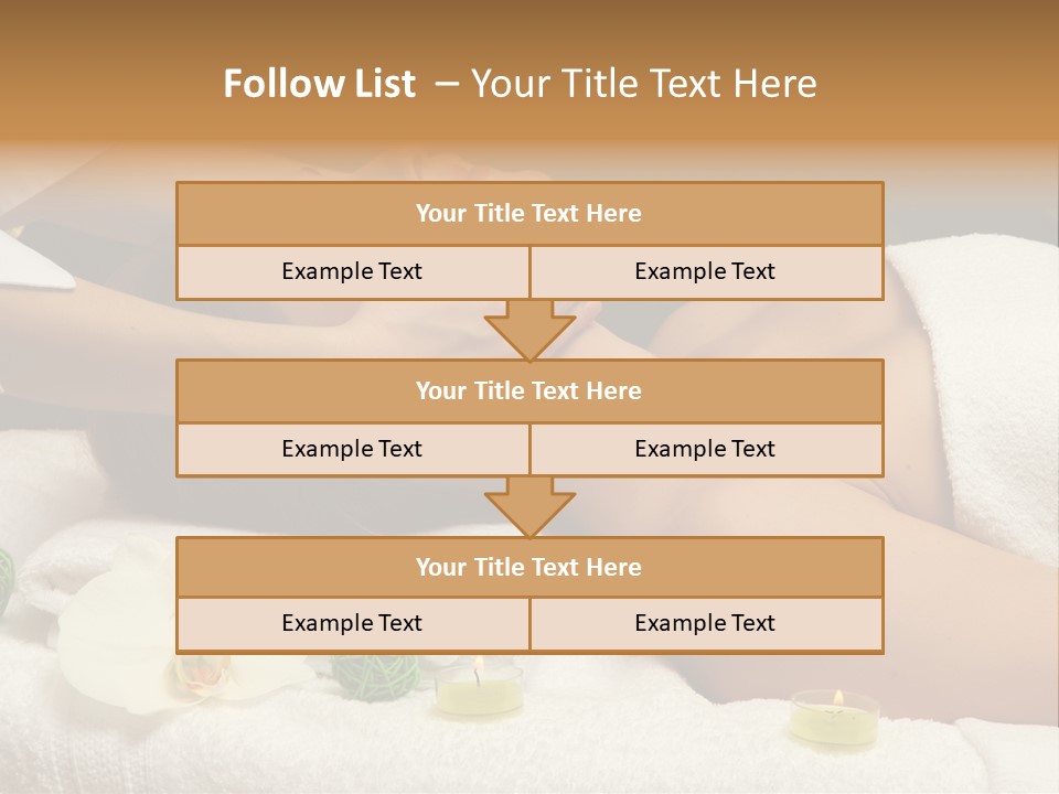 Beauty Body Lifestyle PowerPoint Template