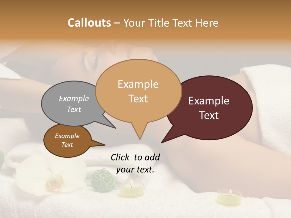 Beauty Body Lifestyle PowerPoint Template