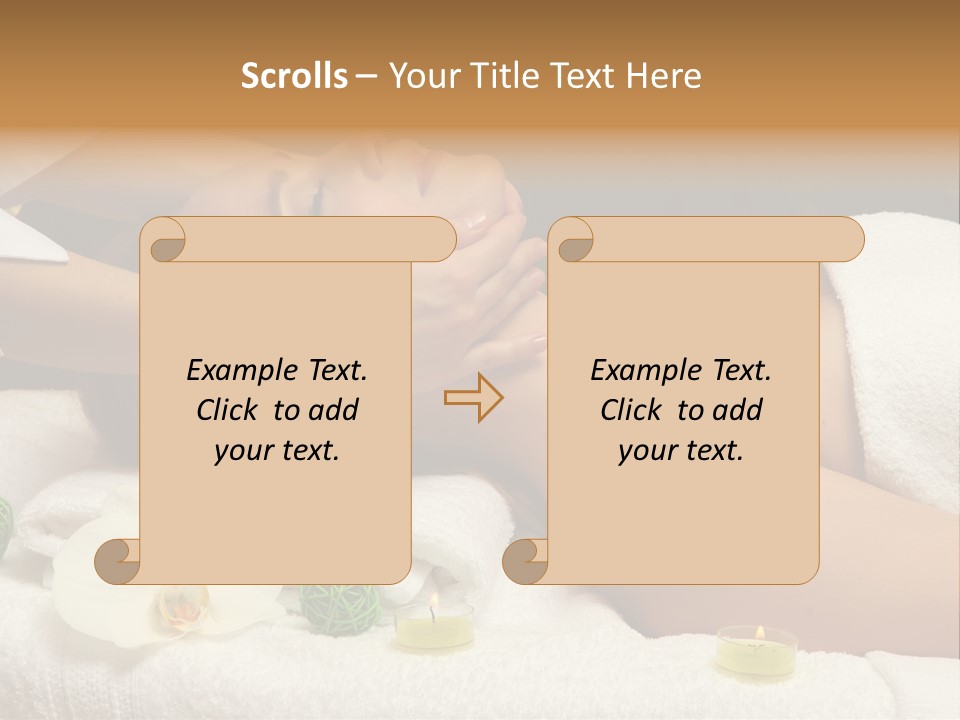 Beauty Body Lifestyle PowerPoint Template