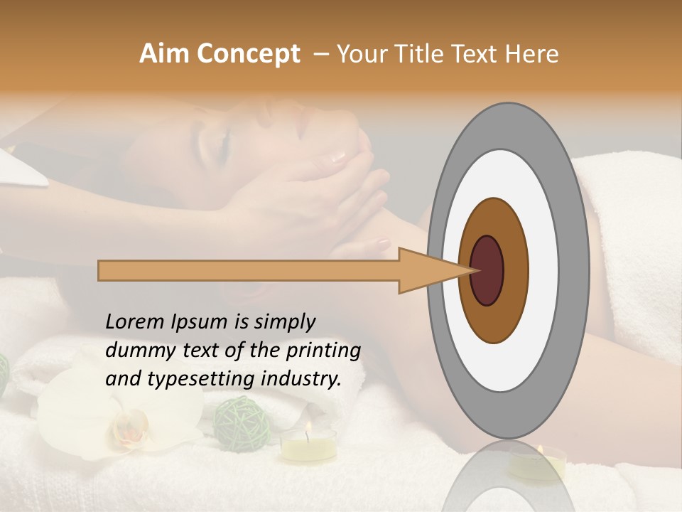 Beauty Body Lifestyle PowerPoint Template