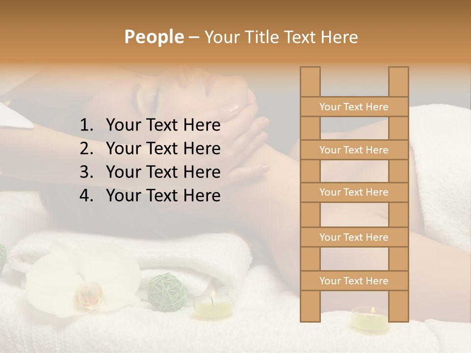 Beauty Body Lifestyle PowerPoint Template