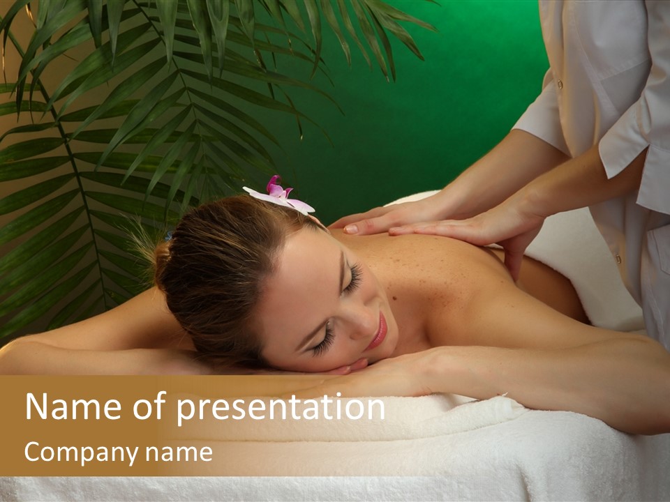 One Relaxation Luxury PowerPoint Template