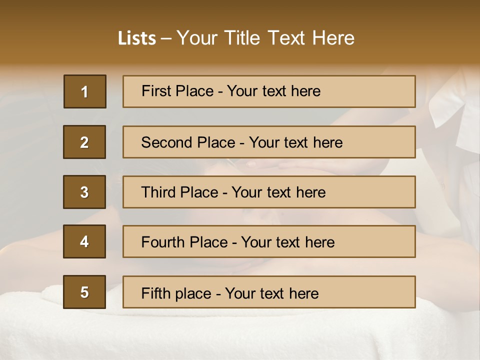 One Relaxation Luxury PowerPoint Template