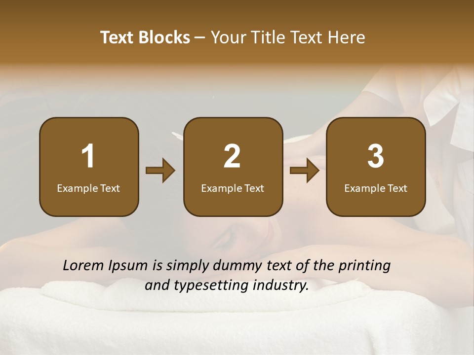 One Relaxation Luxury PowerPoint Template