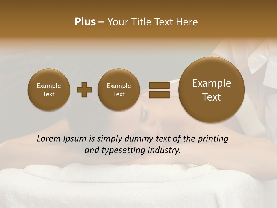 One Relaxation Luxury PowerPoint Template