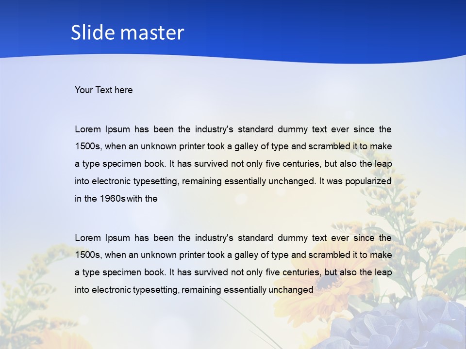 Head Beauty Bright PowerPoint Template